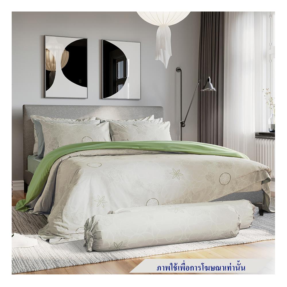 ชุดผ้าปูที่นอน 3.5 ฟุต 4 ชิ้น SATIN PLUS PRINT LK035