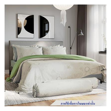 ชุดผ้าปูที่นอน 3.5 ฟุต 4 ชิ้น SATIN PLUS PRINT LK035