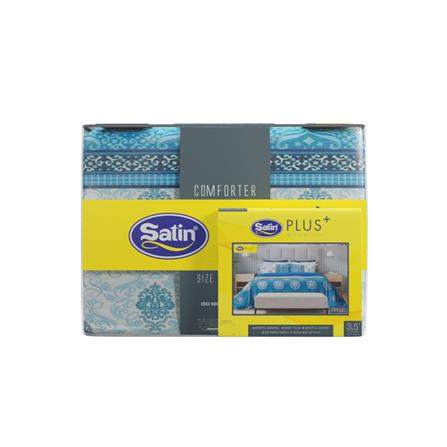 ชุดผ้าปูที่นอน 3.5 ฟุต 4 ชิ้น SATIN PLUS PRINT PP020_4