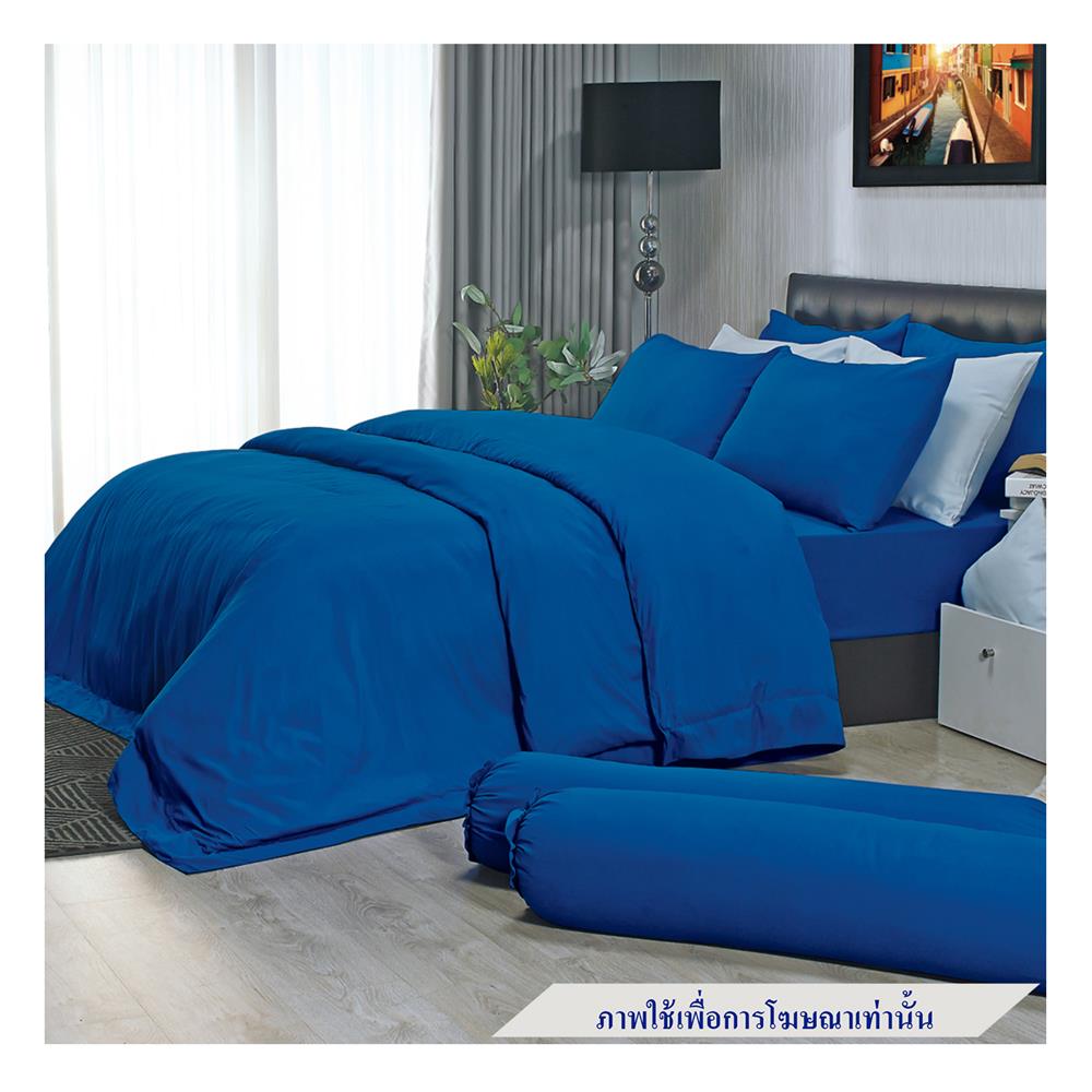 ชุดผ้าปูที่นอน 6 ฟุต 5 ชิ้น SATIN PLUS PRINT PS016