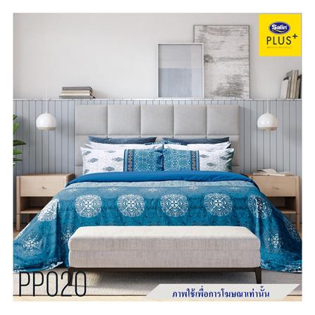 ชุดผ้าปูที่นอน 5 ฟุต 5 ชิ้น SATIN PLUS PRINT PP020_0
