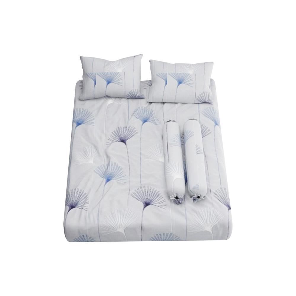 ชุดผ้าปูที่นอน 6 ฟุต 5 ชิ้น SATIN PLUS PRINT PP025