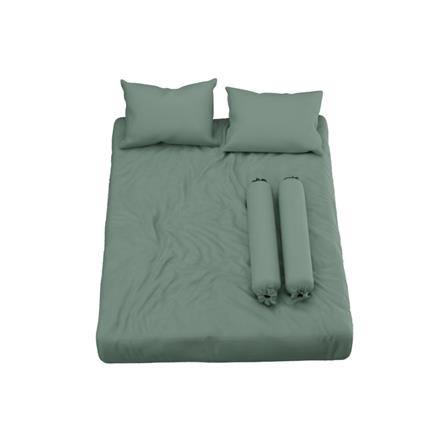 ชุดผ้าปูที่นอน 6 ฟุต 5 ชิ้น SATIN PLUS SOLID PS020_1