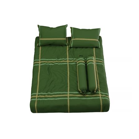 ชุดผ้าปูที่นอน 5 ฟุต 5 ชิ้น SATIN PLUS PRINT LK032_1