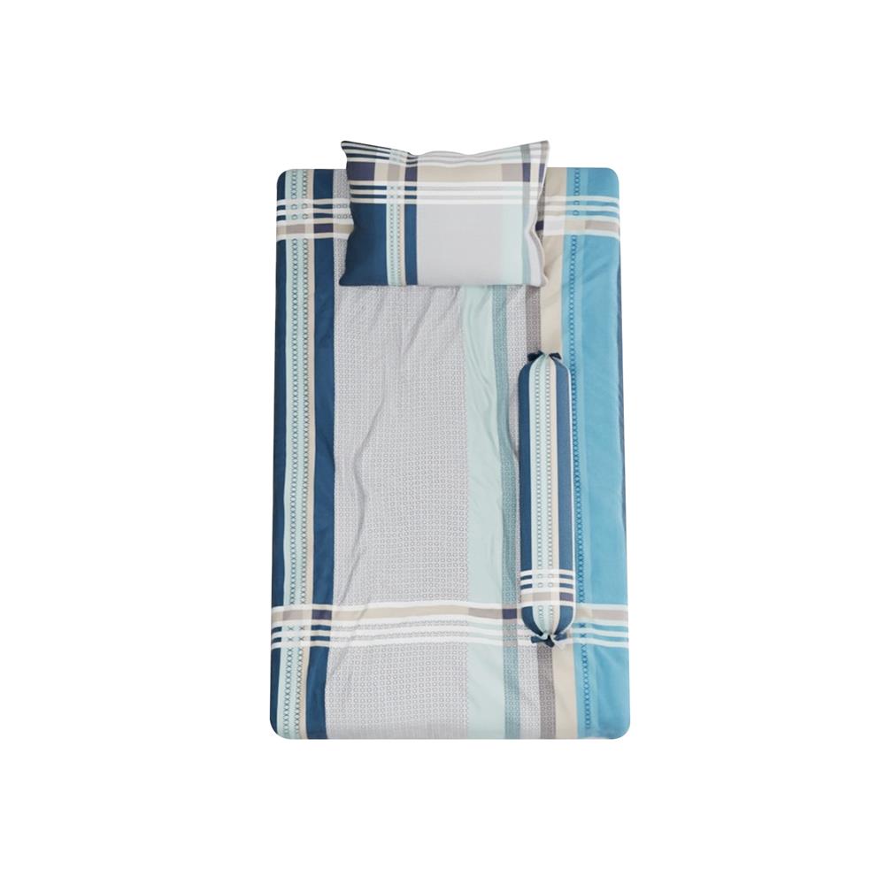 ชุดผ้าปูที่นอน 3.5 ฟุต 3 ชิ้น SATIN PLUS PRINT PP022