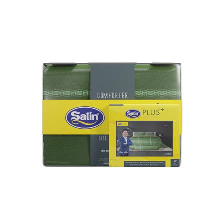 ชุดผ้าปูที่นอน 6 ฟุต 6 ชิ้น SATIN PLUS PRINT LK032_4