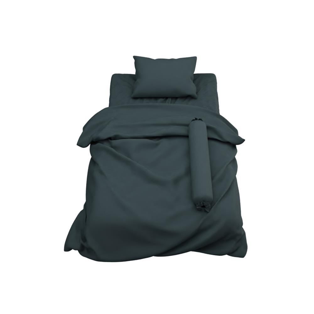 ชุดผ้าปูที่นอน 3.5 ฟุต 4 ชิ้น SATIN PLUS SOLID PS019