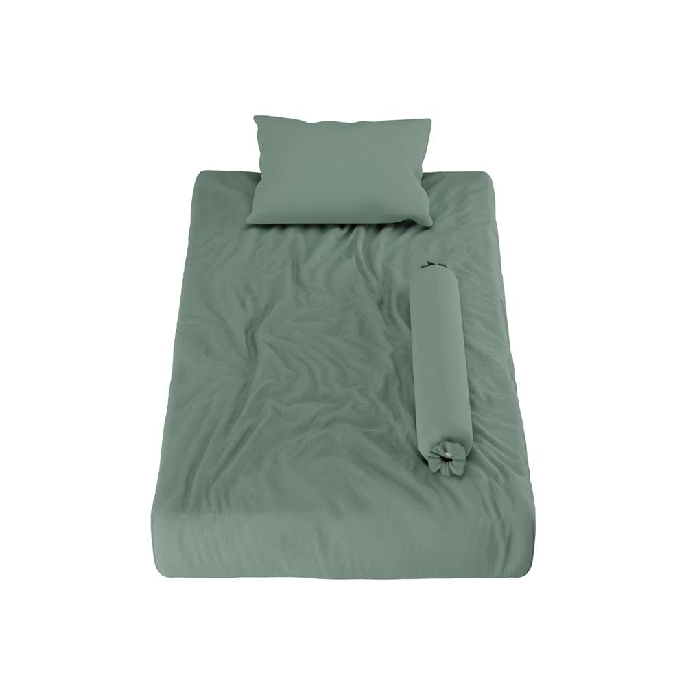 ชุดผ้าปูที่นอน 3.5 ฟุต 3 ชิ้น SATIN PLUS SOLID PS020