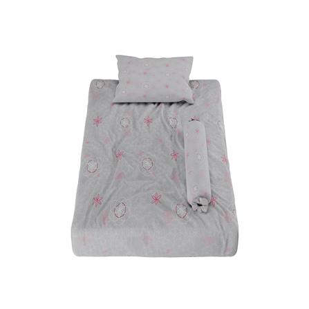 ชุดผ้าปูที่นอน 3.5 ฟุต 3 ชิ้น SATIN PLUS PRINT LK031_1