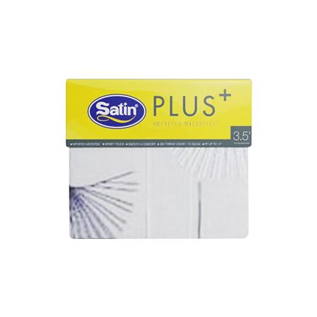 ชุดผ้าปูที่นอน 3.5 ฟุต 3 ชิ้น SATIN PLUS PRINT PP025_4