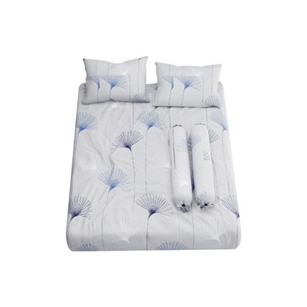 ชุดผ้าปูที่นอน 5 ฟุต 5 ชิ้น SATIN PLUS PRINT PP025_2