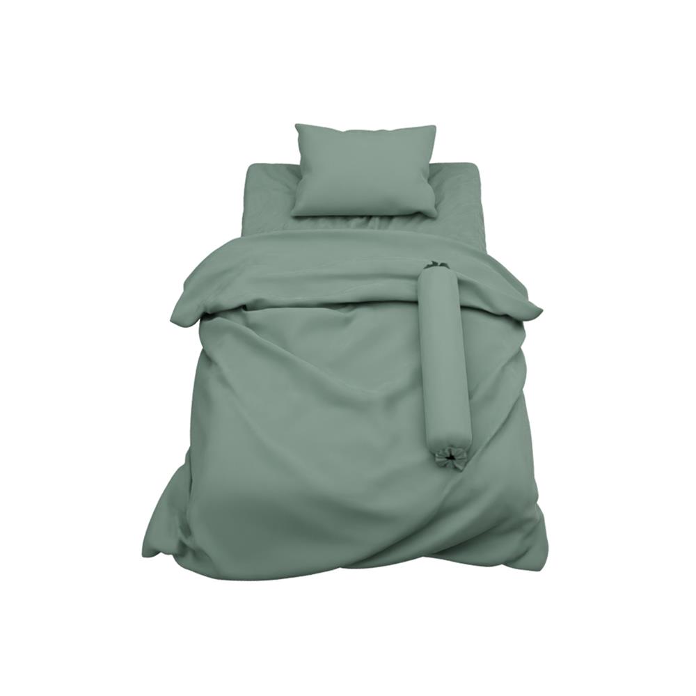 ชุดผ้าปูที่นอน 3.5 ฟุต 4 ชิ้น SATIN PLUS SOLID PS020