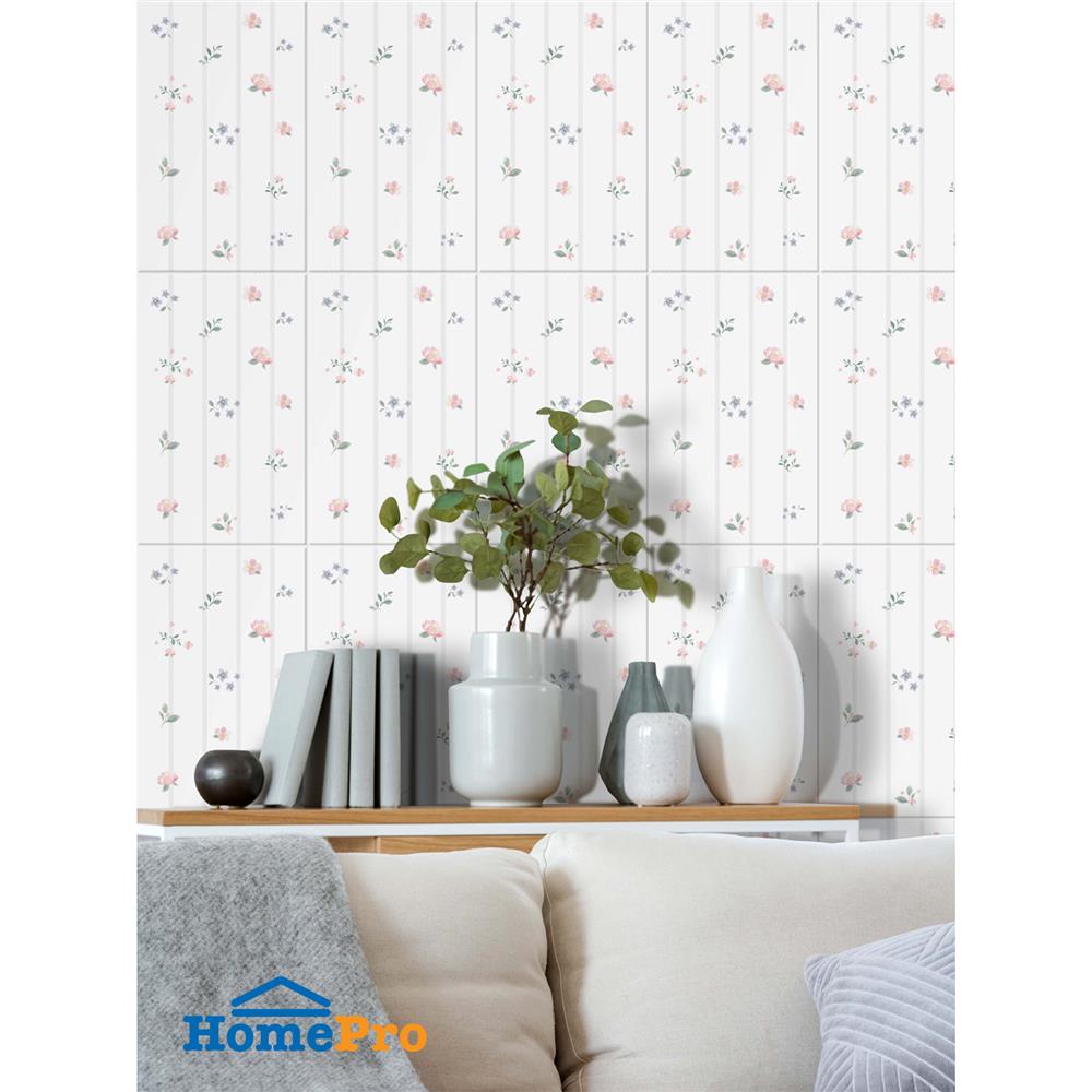 กระเบื้องผนัง 10x16 นิ้ว ภูผา โบตั๋น ชมพู A 1 ตร.ม.