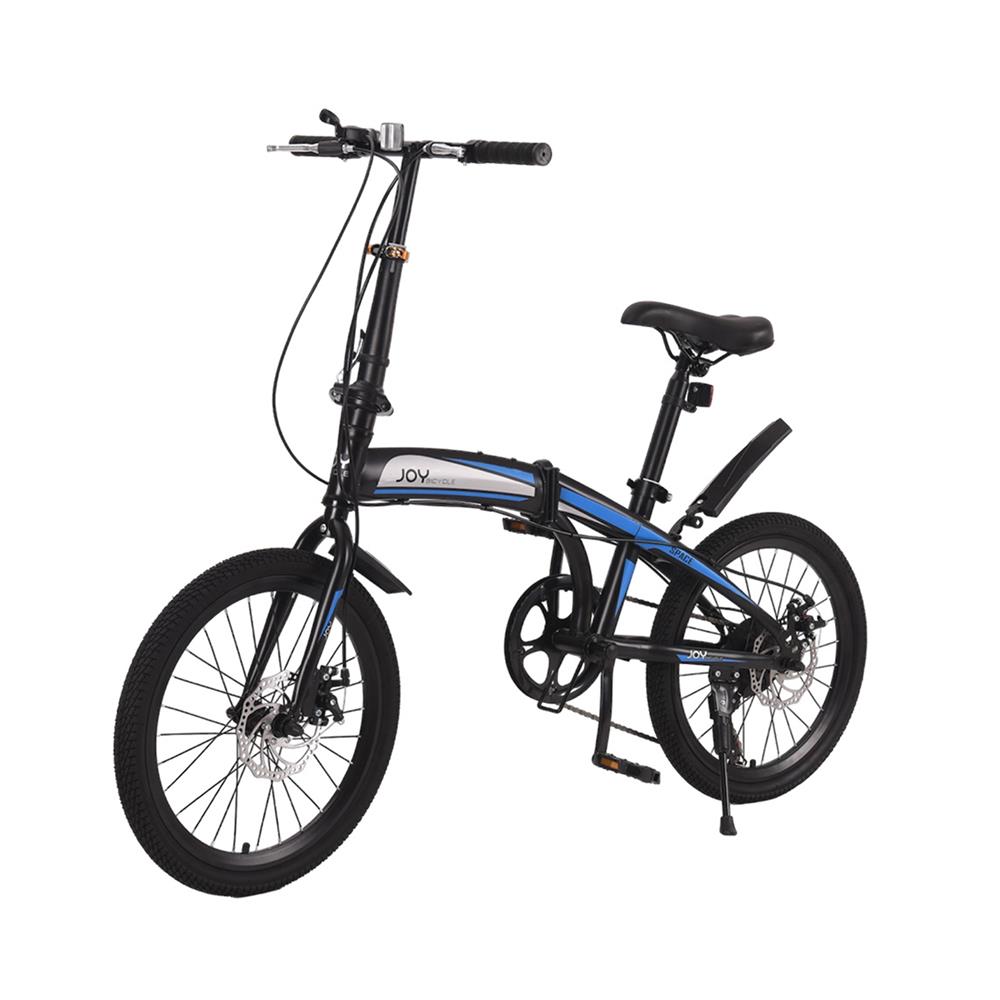 จักรยานพับ 20 นิ้ว JOY BICYCLE SPACE สีน้ำเงิน