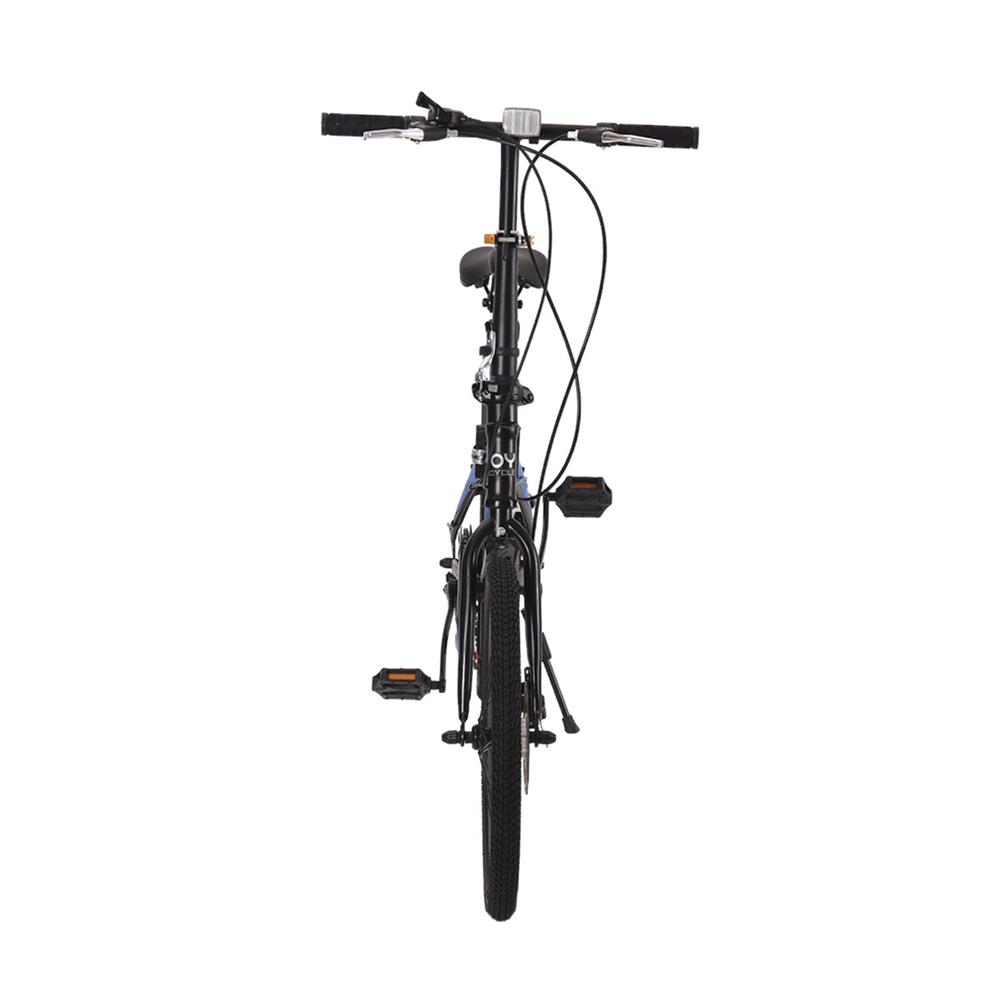 จักรยานพับ 20 นิ้ว JOY BICYCLE SPACE สีน้ำเงิน