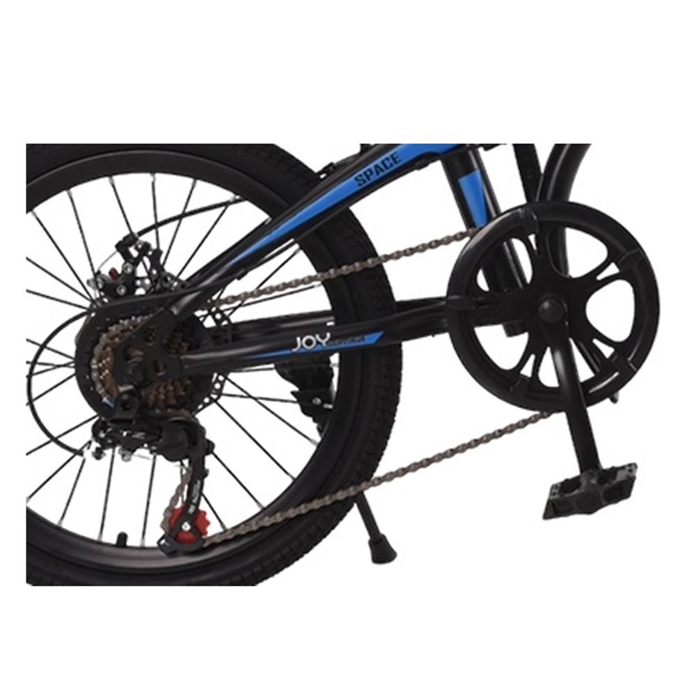 จักรยานพับ 20 นิ้ว JOY BICYCLE SPACE สีน้ำเงิน
