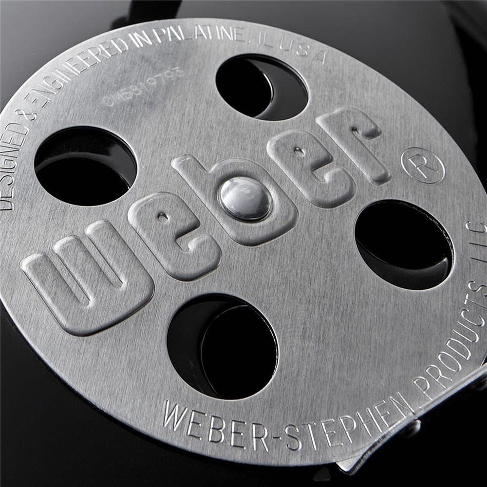 เตาถ่านบาร์บีคิว WEBER คอมแพค 47 ซม. สีดำ