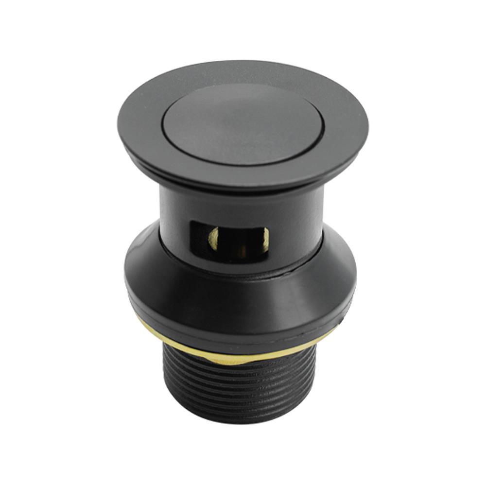 สะดืออ่างล้างหน้าแบบกด DMT GL-5419 สีดำ