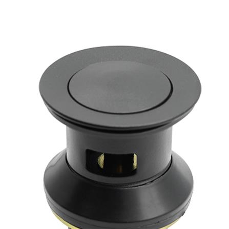 สะดืออ่างล้างหน้าแบบกด DMT GL-5419 สีดำ_2