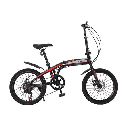 จักรยานพับ 20 นิ้ว JOY BICYCLE SPACE สีแดง_0