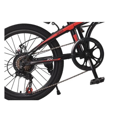 จักรยานพับ 20 นิ้ว JOY BICYCLE SPACE สีแดง_6