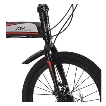 จักรยานพับ 20 นิ้ว JOY BICYCLE SPACE สีแดง_7