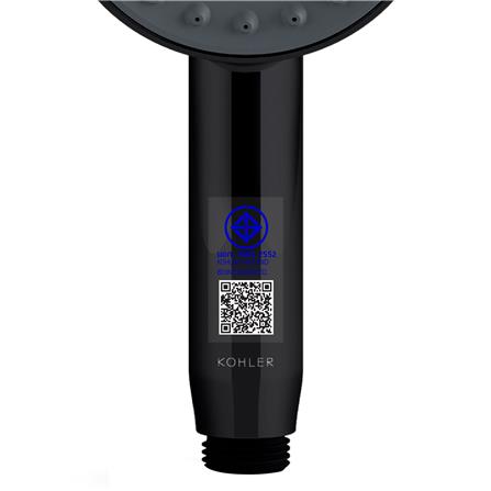 หัวฝักบัวสายอ่อน 3 ระดับ KOHLER K-26284T-BL สีดำ_3