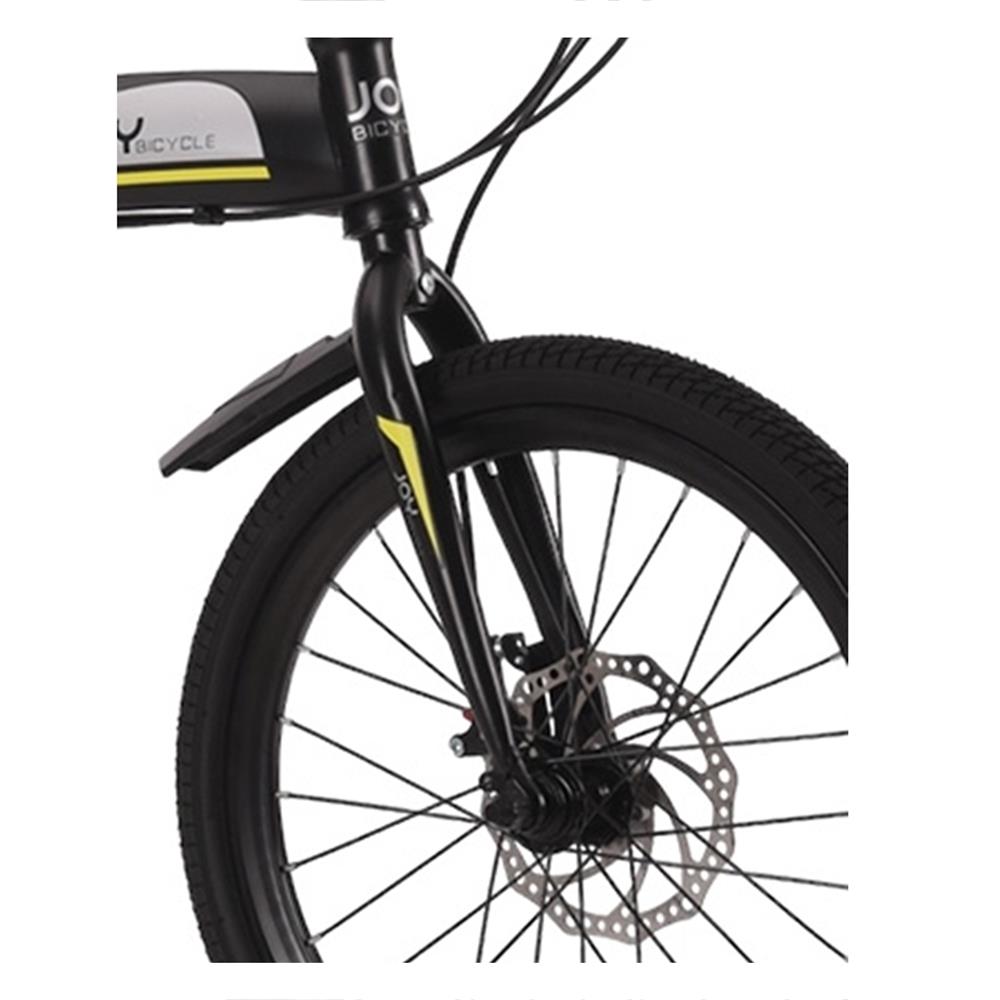 จักรยานพับ 20 นิ้ว JOY BICYCLE SPACE สีเหลือง