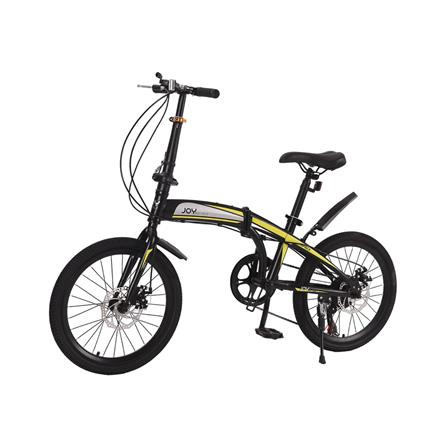 จักรยานพับ 20 นิ้ว JOY BICYCLE SPACE สีเหลือง_2