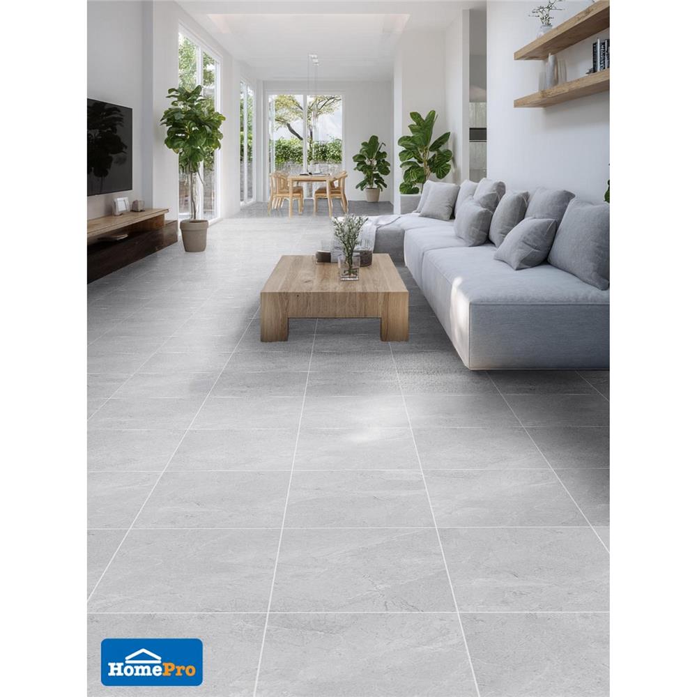 กระเบื้องพื้น 16x16 นิ้ว COTTO เออร์บาน่า เทา PM 0.96 ตร.ม.