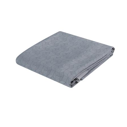 ผ้าคลุมเตียง 6 ฟุต HOME LIVING STYLE CARLTON สีเทา_0