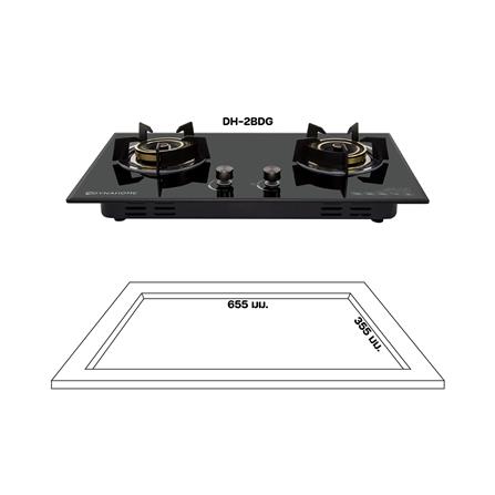 เตาฝังแก๊ส DYNA HOME DH2BDG 74 ซม._4