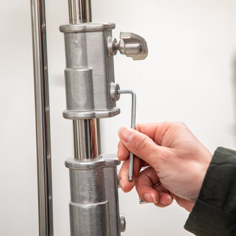 ชุดประแจหกเหลี่ยมหัวบอลตัว L Stanley 7 ชิ้น/ชุด