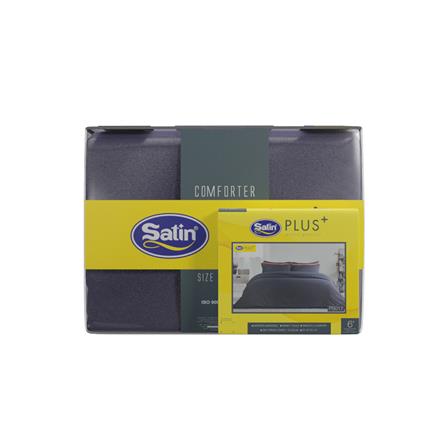ชุดผ้าปูที่นอน 6 ฟุต 6 ชิ้น SATIN PLUS SOLID PS017_4
