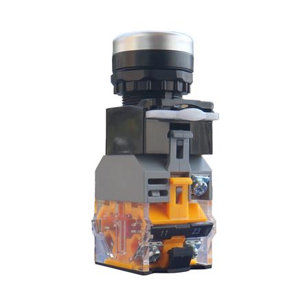 สวิตช์ปุ่มกด LED CT ELECTRIC LA38-11D/YE 22 มม. สีเหลือง_2