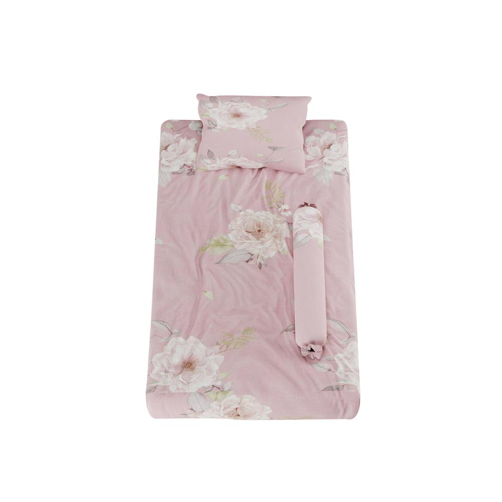 ชุดผ้าปูที่นอน 3.5 ฟุต 3 ชิ้น SATIN PLUS PRINT PP021