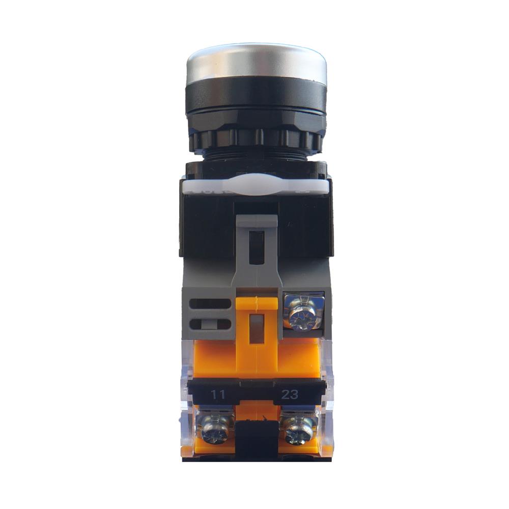 สวิตช์ปุ่มกด LED CT ELECTRIC LA38-11D/BL 22 มม. สีน้ำเงิน