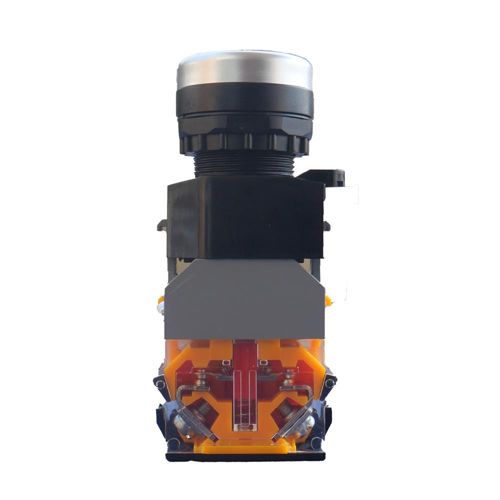 สวิตช์ปุ่มกด LED CT ELECTRIC LA38-11D/BL 22 มม. สีน้ำเงิน