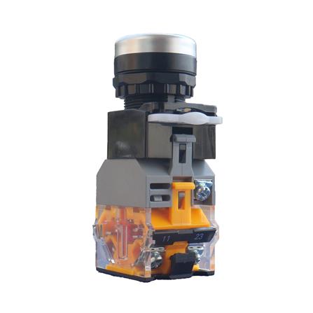 สวิตช์ปุ่มกด LED CT ELECTRIC LA38-11D/BL 22 มม. สีน้ำเงิน_4