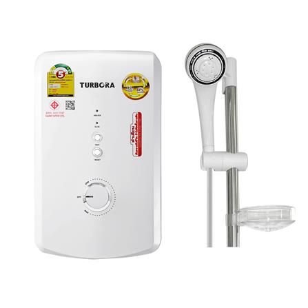 เครื่องทำน้ำอุ่น TURBORA LN-35E WH 3500 วัตต์ สีขาว