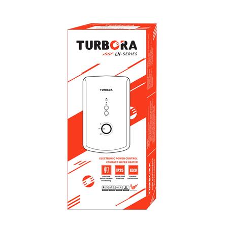 เครื่องทำน้ำอุ่น TURBORA LN-35E WH 3500 วัตต์ สีขาว_4