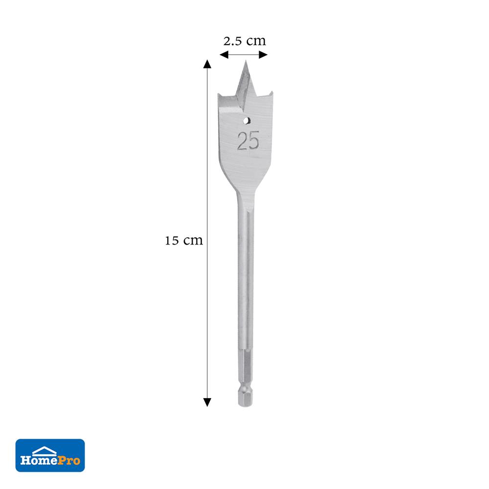 ดอกใบพายเจาะไม้ MATALL 25 มม.