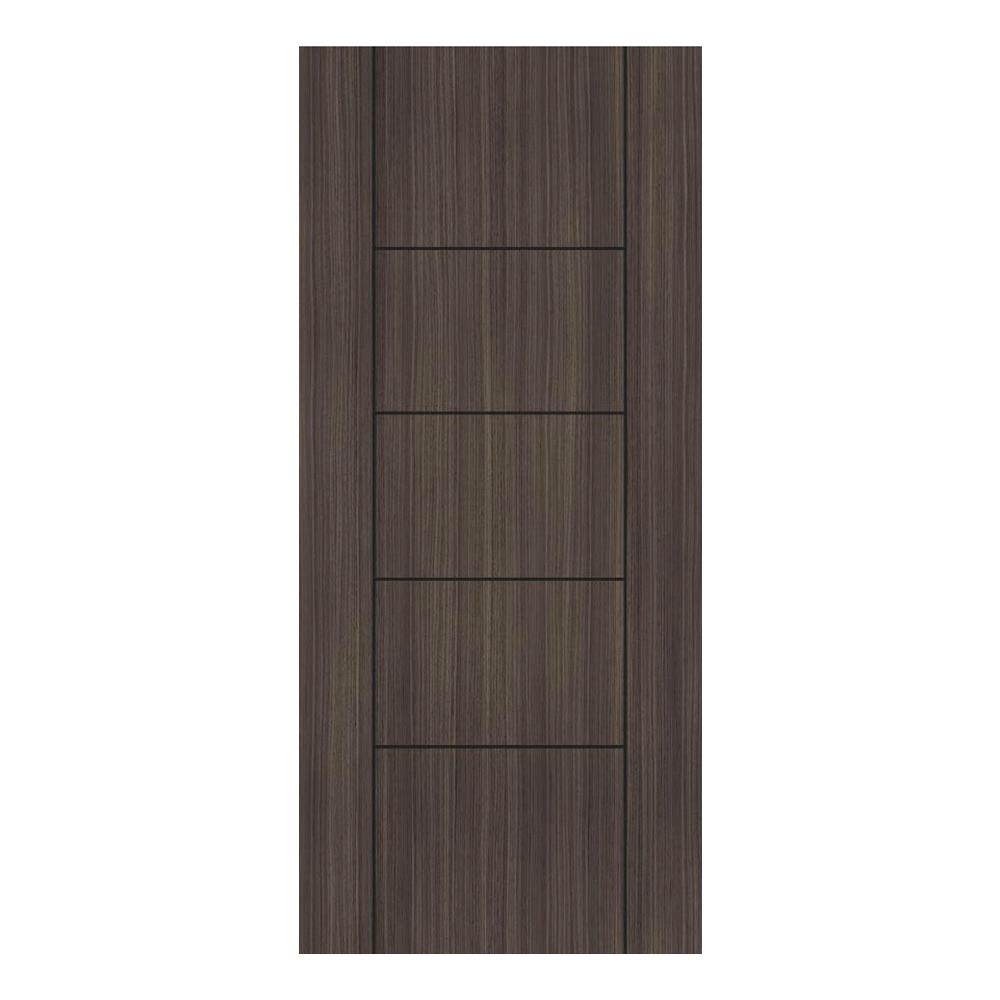 ประตูภายในเมลามีน METRO MD390 ATLANTA 80X200 ซม. สีน้ำตาล ไม่เจาะลูกบิด