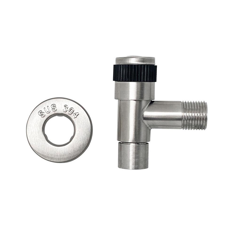 ก๊อกบอลสนาม DEXZON SS304 1/2 นิ้ว สีเงิน