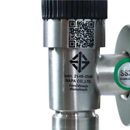 ก๊อกบอลสนาม DEXZON SS304 1/2 นิ้ว สีเงิน_4