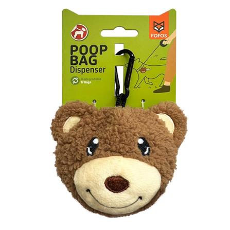 กระเป๋าเก็บมูลสัตว์เลี้ยงพกพา FOFOS POOP BAG BEAR (17 ใบ)_0