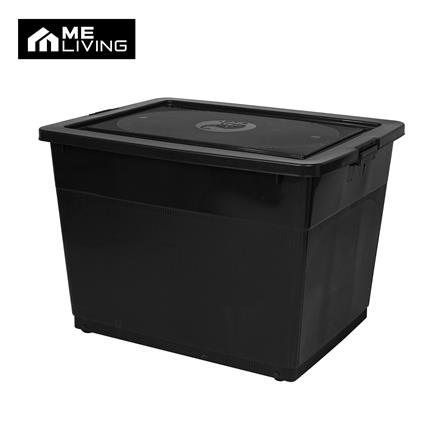 กล่องเก็บของ 340 ลิตร ME LIVING 904XL 78x96.8x85 ซม. สีดำ_0