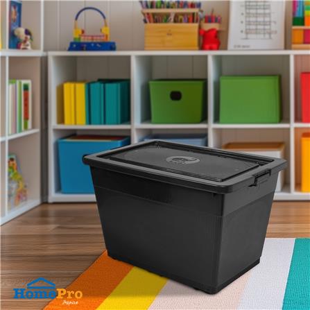 กล่องเก็บของ 340 ลิตร ME LIVING 904XL 78x96.8x85 ซม. สีดำ_4