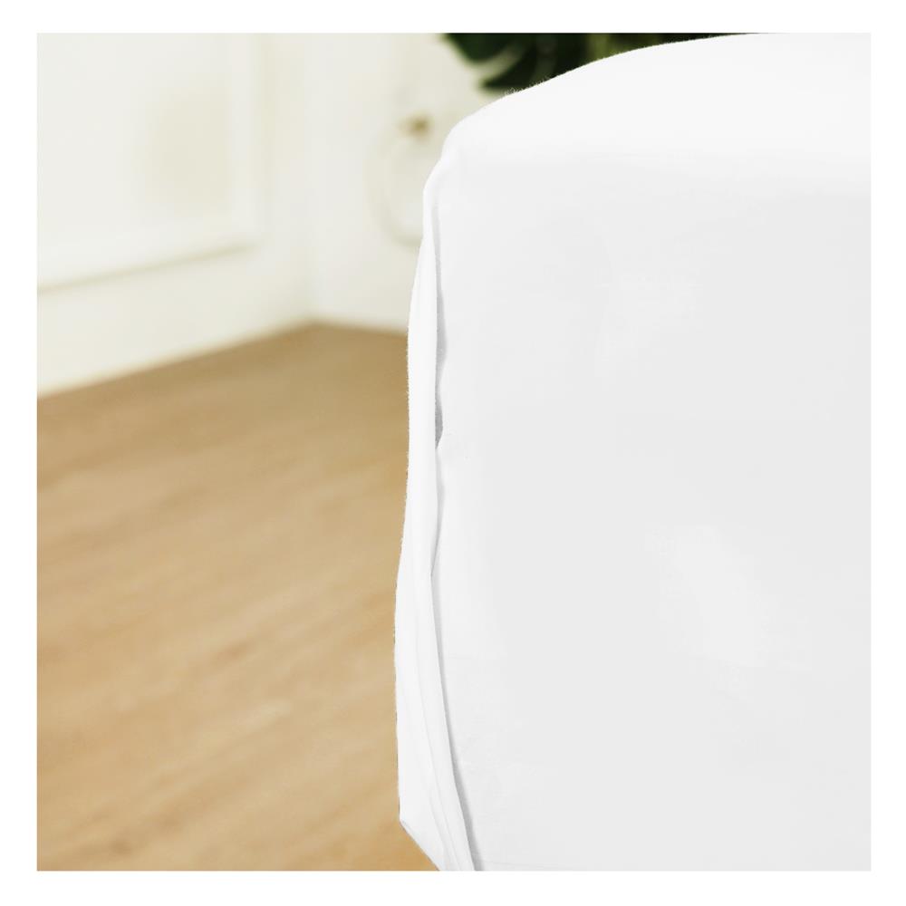 ผ้าปูที่นอน ME LIVING 180TN TC 110X110 นิ้ว สี WHITE