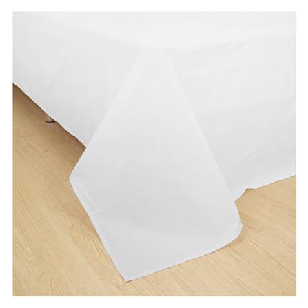 ผ้าปูที่นอน ME LIVING 180TN TC 110X110 นิ้ว สี WHITE_3